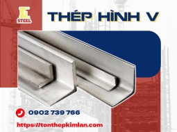 Thép Hình V Chính Hãng – Bền Vững Cho Mọi Kết Cấu | Tôn Thép Kim Lân