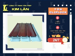 Tôn Cliplock Kim Lân – Giải Pháp Lợp Mái Chống Dột Tuyệt Đối