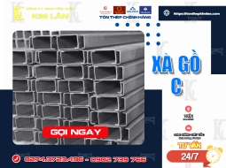 Xà Gồ C Kim Lân – Giải Pháp Kết Cấu Vững Chắc Cho Mọi Công Trình
